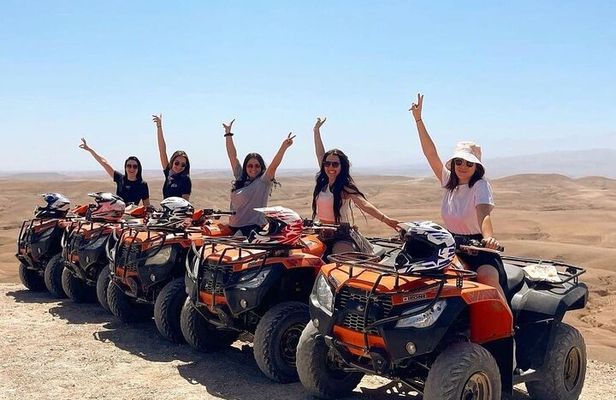 Agafay Marrakech dinner show with quad bike and camel ride