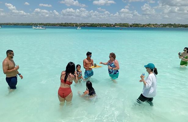 Bacalar Seven Color Lagoon Boat Tour