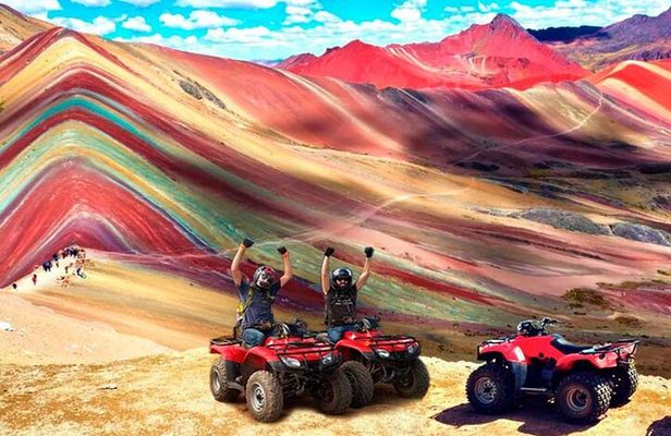 Rainbow Mountain Experience in Quad bikes