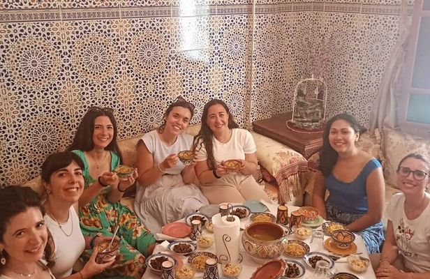 Authentic Moroccan Home Meal with a Local Familly