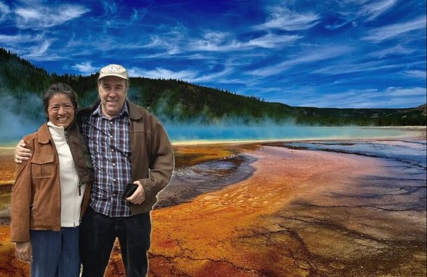 #1 Special Yellowstone Hot Spots Lower Loop From Cody Wy!