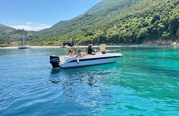 Krorez and Hidden coves on a Scenic Boat Tour with Swim Stops