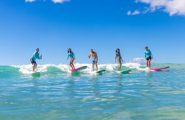 Group Surf Lesson in the Heart of Waikiki