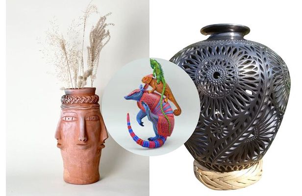 Oaxaca Artisan Pottery Alebrijes, Black Clay Tour and Frida Kahlo