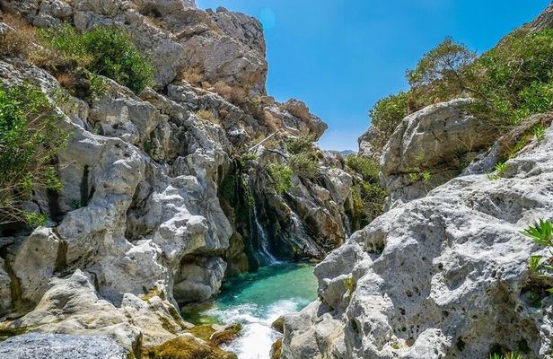 Kourtaliotiko Gorge & Preveli Palm Beach Private Tour
