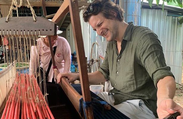 Afternoon Silk Island, Escape Phnom Penh & Temple by Tuk Tuk