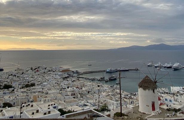 Private Tour Mykonos Highlights With Pick up (No Walking) Up To 4