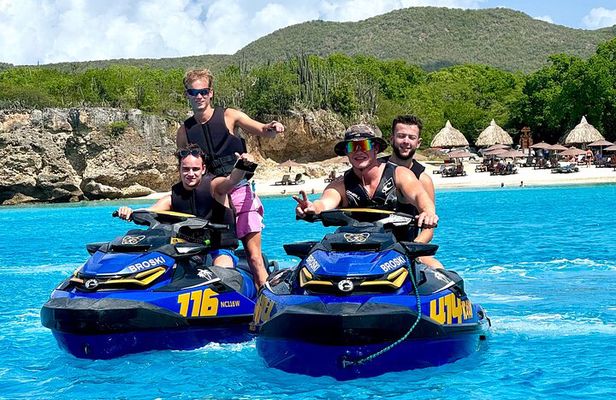 Private Curaçao Jetski Tour with Action Video