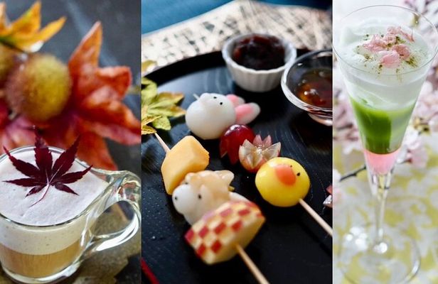 Experience Japan Sakura and Maple Drinks Cute Animal Treats