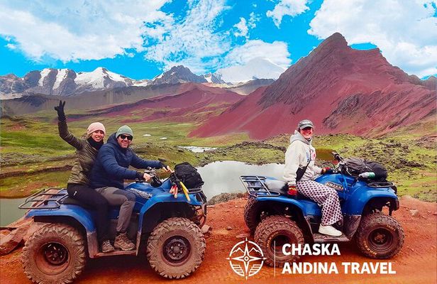 ATVs in Rainbow Mountain and Red Valley