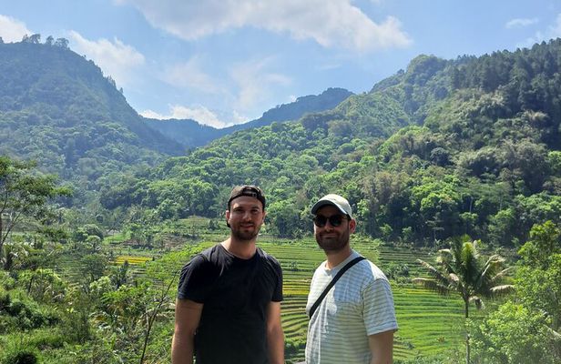 Hidden Waterfall & Selogriyo Rice Terraces Trek from Yogyakarta