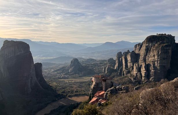 Meteora Monasteries 2day Private Scenic Tour with Sunset Overlook