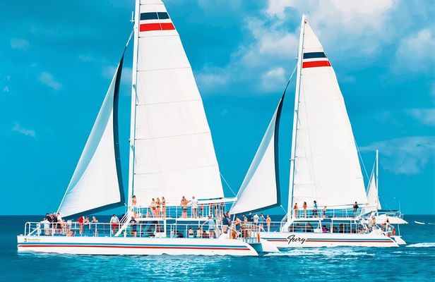 Cozumel Catamaran Fun: Snorkeling, Open Bar & Water Park
