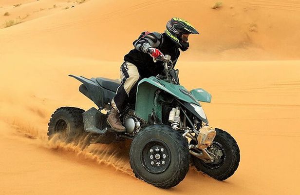 Doha ATV Quad Bike Adventure in the Middle of Desert Qatar