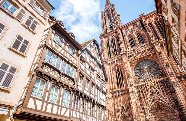 Strasbourg Walking Tour Petite France, Vauban Dam and Cathedral