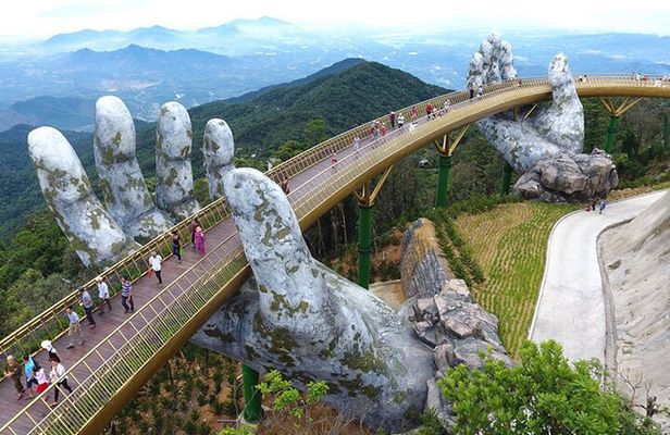 Private Tour To Golden Bridge Bana Hill From Chan May Port