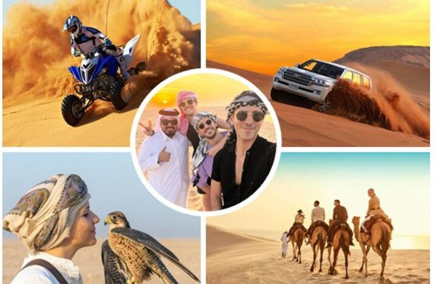 Doha Qatar ATV, Quad Or Buggy, DuneBashing,CamelRide,Sandboarding
