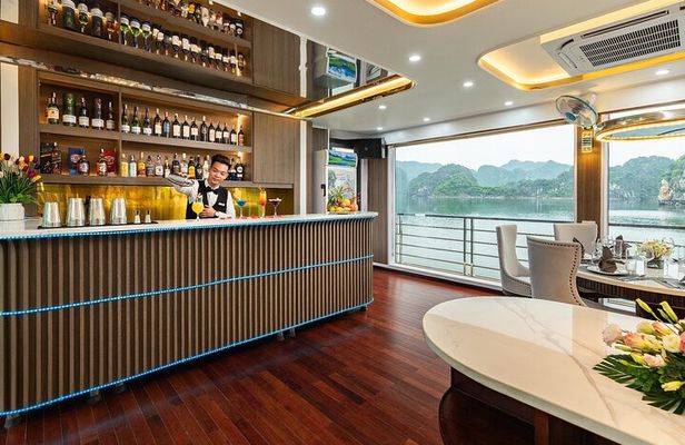Luxury Hercules Premium Halong Bay Day Cruise with Buffet Lunch