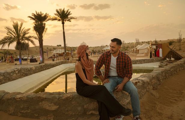 Best of Dubai: Desert Safari, Cruise, Bus Tour & Marina Dinner