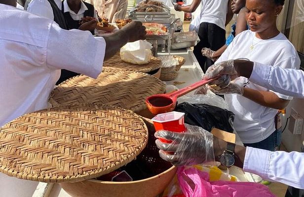 Ghanaian Food Tasting Experience with Music and Drinks