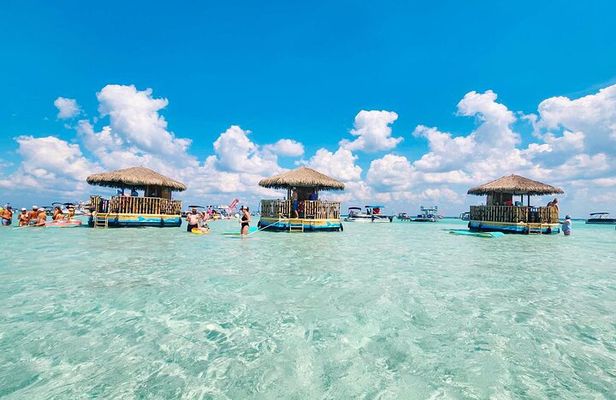 Last Chance TAILFINS TIKIS 2 Hour Crab Island ️Tiki Tour