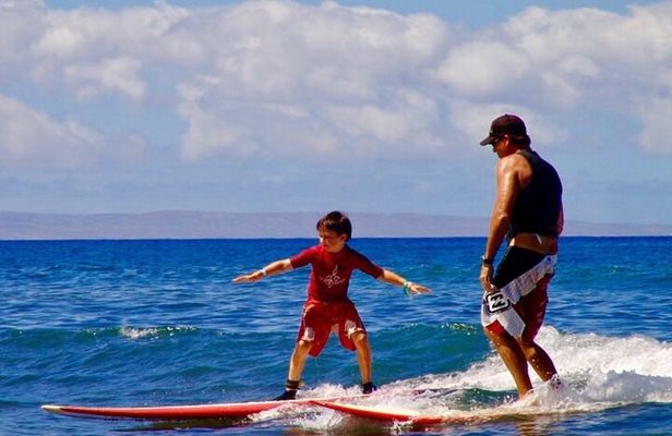 Surfing Waikiki with Local Firefighters , transport available