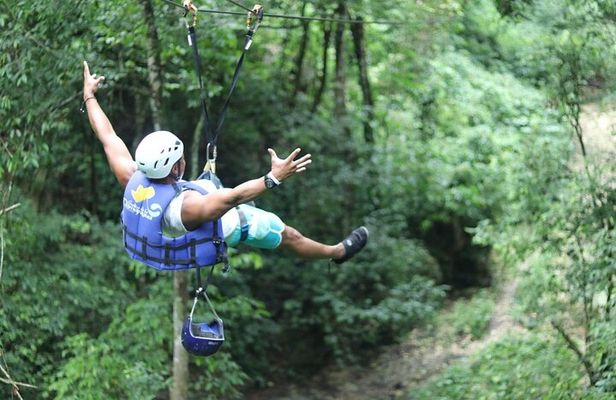 Damajagua Waterfalls, Zipline with Lunch and Transfer