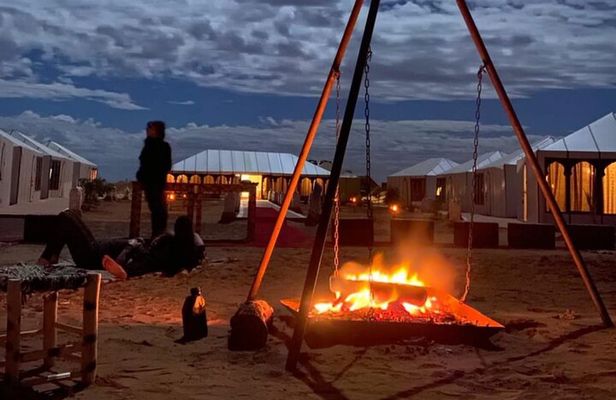 Morocco Luxury Camp in Merzouga Desert, Camel Ride, Car Service