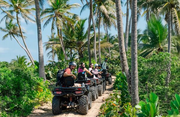 Small Group Exclusive 4x4 ATV Punta Cana : Jungle & Wild Beaches!