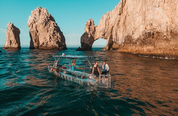 Experience the Clear Boat adventure & Cabo San Lucas City Tour