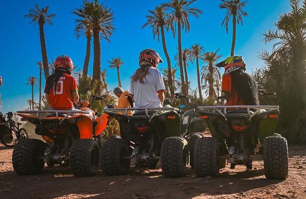 Marrakech: 2-Hour Quad Ride + 20-Min Camel Ride With Transfer