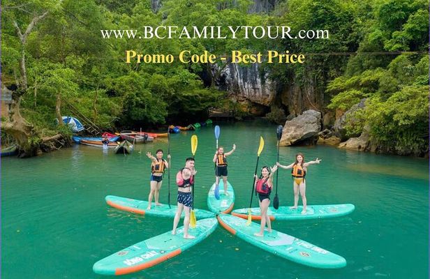 Amazing Phong Nha- Paradise Cave - Dark Cave 1 Day -All Inclusive