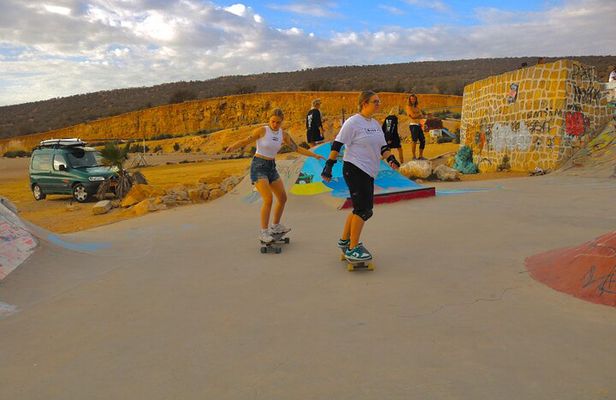 Surf Skate Class in Taghazout SkatePark