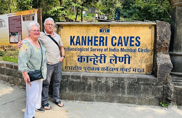 Kanheri Caves and Global Pagoda Temple Guided Tour with Transport