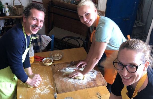 Handmade Pasta Masterclass: Naples Rooftop or Secret Garden