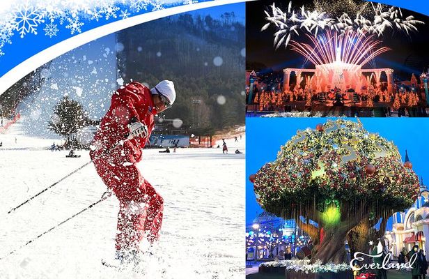 Jisan Forest Ski Resort and Everland 1 Day Tour