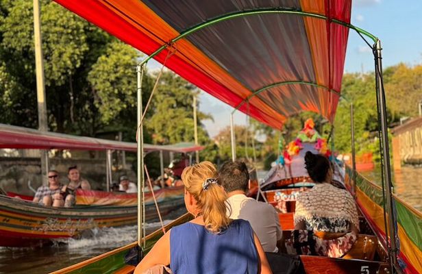 Bangkok 3-in-1 Adventure: Boat Ride, TukTuk & Street Food Feast