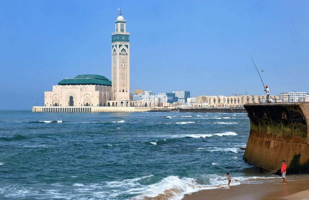  Casablanca Layover Tour Hassan II Mosque and Centuries-Old Bath