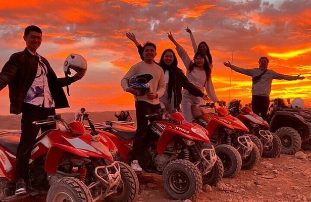 From Marrakech: Quad Bike Tour & Camel Ride to Agafay Desert