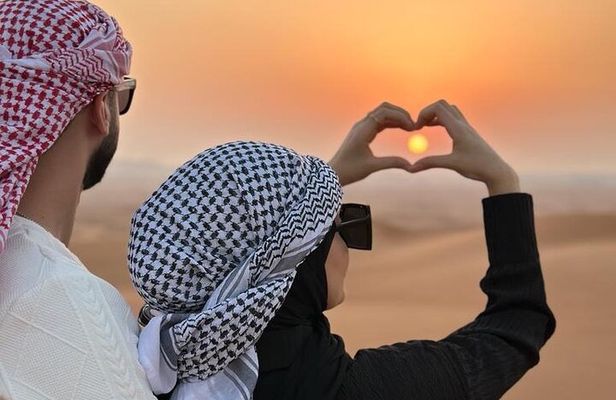 Dubai Sunrise private Desert Safari With Camel Ride