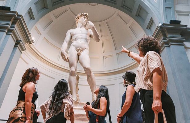 Florence: Accademia Gallery & Statue of David with Uffizi Options