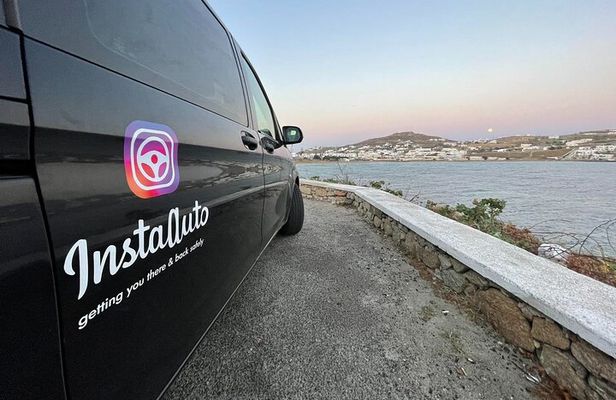 Mykonos Island Private Tour with a driver and hotel pickup