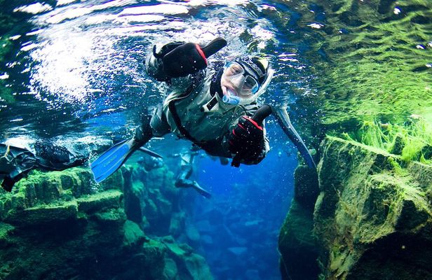 Silfra Snorkeling & Lava Tunnel Combo Tour