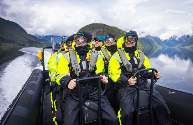 Ulvik scenic RIB adventure tour to Osafjord