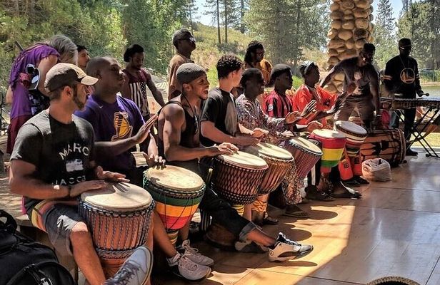 3 Hour African Drumming and Instrumentals Lessons and Local Songs