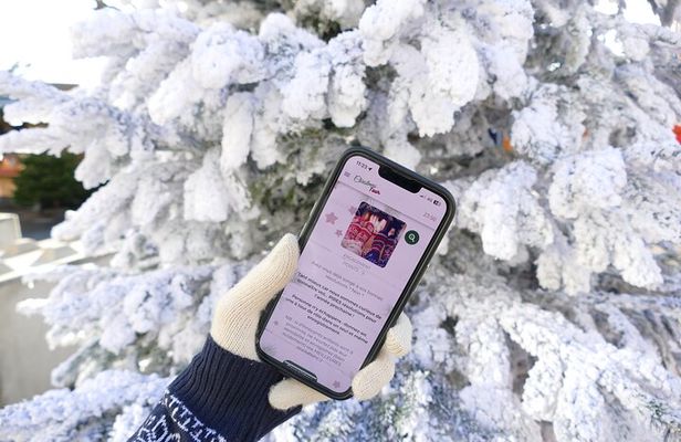 Unusual track game on Christmas markets in Montbéliard
