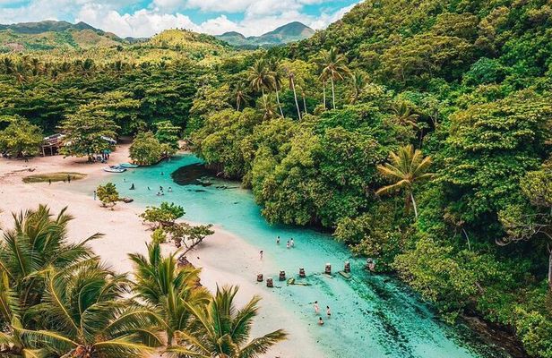 Rincon Beach and Cayo Levantado from Punta Cana