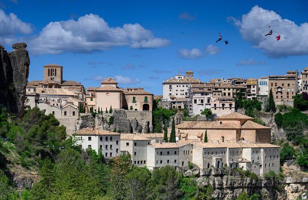 Jumping in Zipline with Unique Views of Cuenca