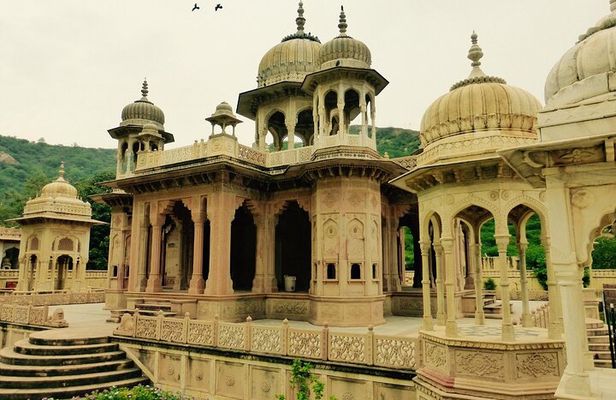 Travel Through the Streets of Jaipur by Tuktuk with a Local