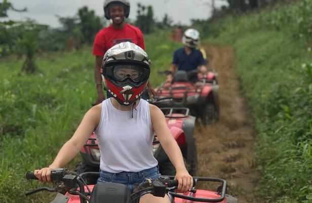 ATV Quad Bike Riding, Aburi Gardens and Water Falls